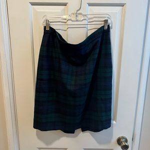 Jcrew Tartan Skirt